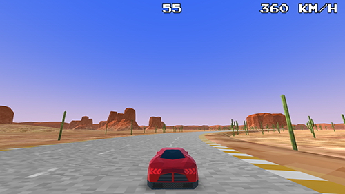 Racing in the desert
